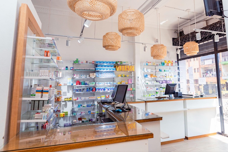 Store before transformation - interior view